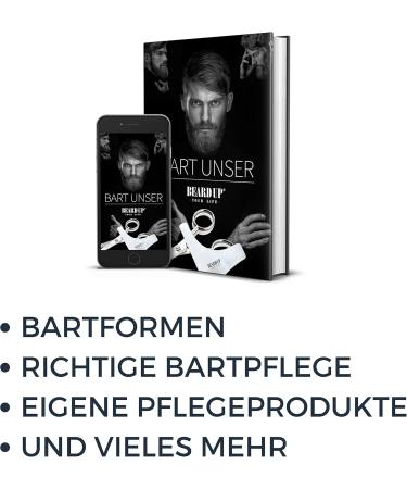 Beard up Your Life | Premium Edelstahl Beard Styling & Shaving Template for Perfect Beard Lines & Clean Contours - Buy Online on SooperMarket.com