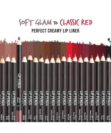 kiss new york Professional Slim Lip Pencil - Creamy Soft Lip Liner for Smooth & Long-Lasting Mauve Lip Color - Water-Resistant Lip Crayon for Natural Lip Makeup - Buy Online on SooperMarket.com