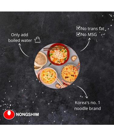 Nongshim Shin Ramyun Noodle Soup Kimchi Flavour 120g (Pack of 20) 1 Case - Korean Food Ramen Noodles - Buy Online on SooperMarket.com