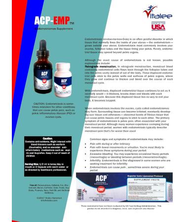 ACP-EMP Women Health Serum (60ml) - Improve Women's Health Naturally - Buy Online on SooperMarket.com