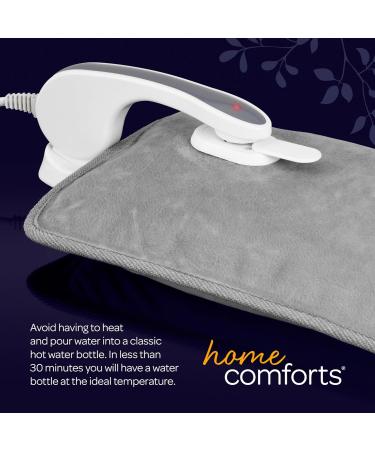 Rechargeable Electric Hot Water Bottle Hand Warmer Massager - 51x16cm Grey - Buy Online on SooperMarket.com