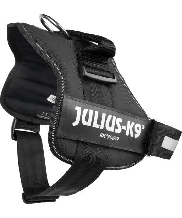 K9 Powerharness - Size L/1 - Durable Black Dog Harness for Large Breeds | International Shipping Available - Buy Online on SooperMarket.com