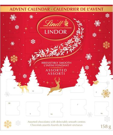 Lindt Lindor Assorted 2022 Chocolate Advent Calendar 158 Grams - Buy Online on SooperMarket.com