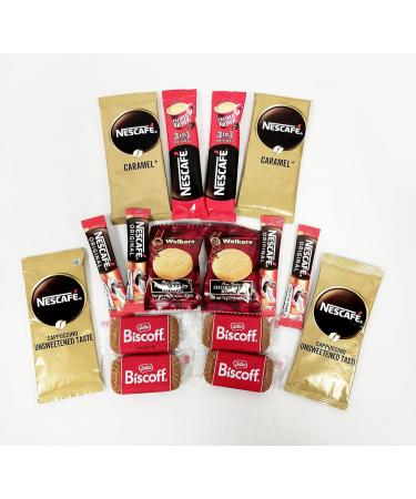 Premium Coffee Gift Hamper Set - Includes Instant Coffee, Biscoff Biscuits & More | Ideal Gift for Men & Women - Buy Online on SooperMarket.com