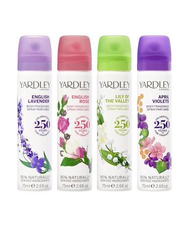 Yardley April Violets Women's Deodorant Body Spray - 2.6 oz - Buy Online on SooperMarket.com