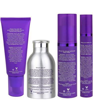 NxN Total Moisture 4-Step Anti-Aging Treatment & Dry Skin Facial System - Skin Care Kit for Hydration, Wrinkle Reduction - Buy Online on SooperMarket.com