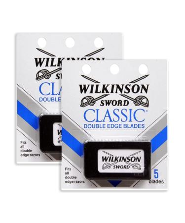 Wilkinson Sword Classic Double Edge Razor Blades- (Pack of Two)