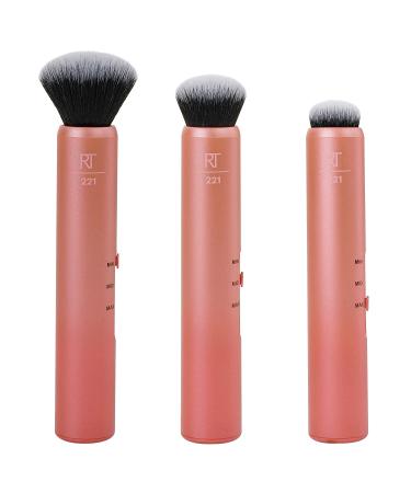 Real Techniques Custom Complexion 3-in-1 Brush | Versatile Makeup Tool - Buy Online on SooperMarket.com