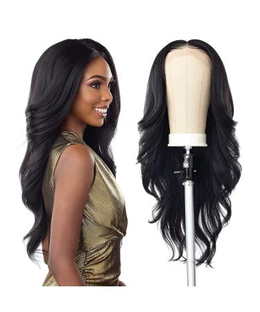 Sensationnel Butta Lace Front Wig - Natural Pre-Plucked Hairline, Hand-tied HD Transparent Lace, 5 Deep Part - BUTTA Unit 16 (1B) - Buy Online on SooperMarket.com