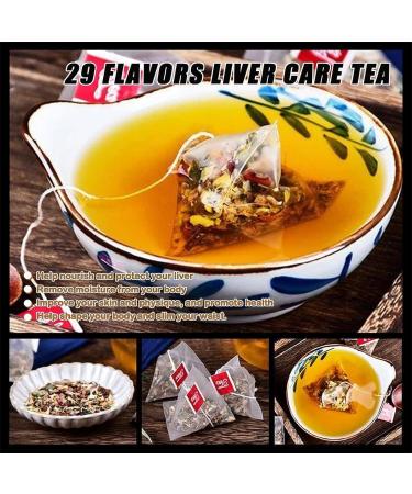 29 Flavors of Ancient Formula Tea Chinese Herbal Tea for Liver Health Dampness Removing Slimming Tea Everyday Nourishing Liver Tea 2pcs - Buy Online on SooperMarket.com