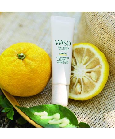 Shiseido Waso YUZU-C Eye Awakening Essence - Targets Dark Circles & Puffiness - Vitamin C - 12-Hour Hydration - Vegan & Fragrance Free - 0.72 oz - International Shipping - Buy Online on SooperMarket.com