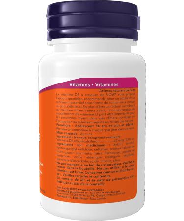 Now Vit D-3 1 000 IU Chewable 180 Loz - Buy Online on SooperMarket.com