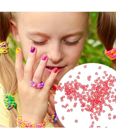 Healeved Strawberry Nail Beauty Filling Tool Nail Slices for Nail Art DIY Nail Beauty Filler Supplies Fruit Slice Nail Sticker Wall Decoration Red Fruit Slices Polymer Clay Colorful 0.5x0.5x0.2cm Red - Buy Online on SooperMarket.com