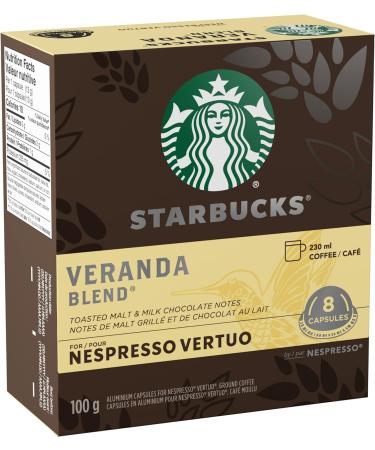 Starbucks By Nespresso Pike Place Roast Coffee Pods Medium Roast Nespresso Vertuo Line & by Nespresso Veranda Blend Blonde Roast Coffee Pods Nespresso Vertuo Line Coffee+Blonde Roast Coffee Pods - Buy Online on SooperMarket.com