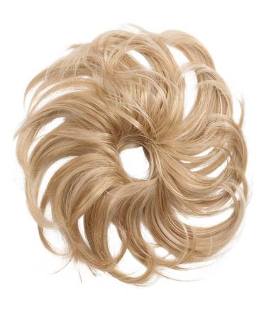 Atlantis Hairpiece - Premium Synthetic Hair in Sand Mix Light Brown/Honey Blonde | Naturally Realistic Look for Effortless Style - Buy Online on SooperMarket.com
