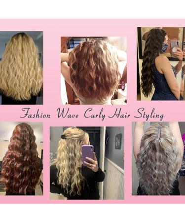 3 Barrel Curling Iron Hair Crimper: Aleath Dual Voltage Three Barrels Hair Waver - 1 inch Curler Wand 1 inch Red - Buy Online on SooperMarket.com