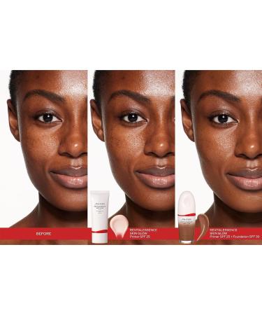 Shiseido RevitalEssence Skin Glow Primer SPF 25 - Hydrating Primer for Instant Glow | Non-Comedogenic & All Skin Types | 30 mL - Buy Online on SooperMarket.com