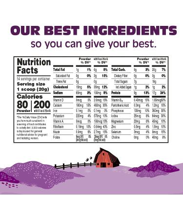 Organic Valley Postnatal Support Smoothie Mix, Vanilla 10 oz - Buy Online on SooperMarket.com