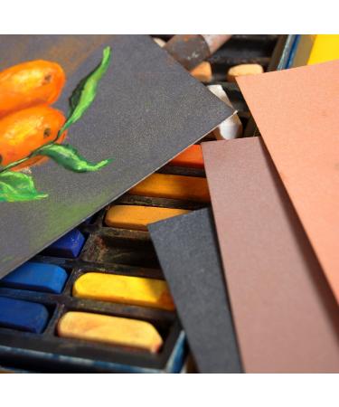 Clairefontaine PastelMat Paper Pack 5 Sheets - 24x32 cm Dark Grey - Buy Online on SooperMarket.com