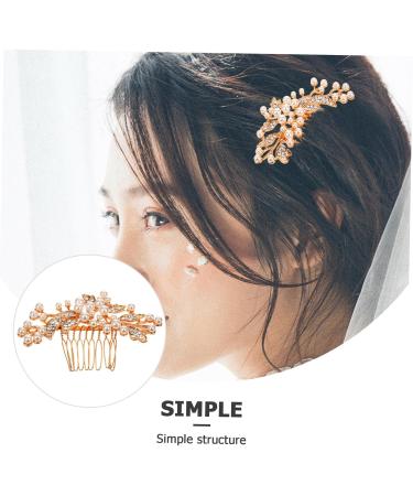 HAPINARY Hair Side Comb for Women Wedding Hair Accessories Bride Hair Side Comb Hair Comb for Women Pearl Hair Comb Pearl Hair Side Comb Wedding Hair Side Comb Bride Hair Accessories - Buy Online on SooperMarket.com