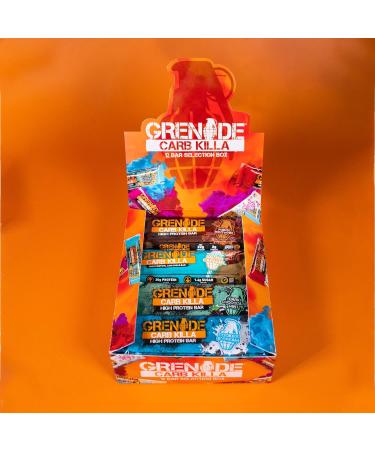 Grenade Carb Killa Selection Box High Protein and Low Carb Bar 12 x 60 g - Buy Online on SooperMarket.com
