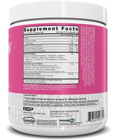 RSP NUTRITION AminoLean Pre Workout & Recovery Bundle - Pink Lemonade & Blood Orange (30 Servings each) - Buy Online on SooperMarket.com