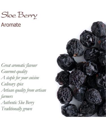 Blackthorn Dried Berries Organic Quality - Sloe Berries - Sherrys Berries 200g - Buy Online on SooperMarket.com
