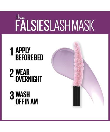 Maybelline New York Overnight Eyelash Conditioner with Shea Butter and Argan Oil - Falsies Lash Mask, 0.33 Fl Oz - Buy Online on SooperMarket.com