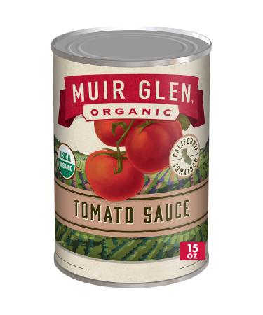 Muir Glen Organic Tomato Sauce, 15 oz. (Pack of 12)
