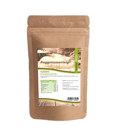 Mynatura ryeuage dough I dried I Bake I Baking I roggentig i roggentig i roggen i sourdough powder i bag (2x 1000g) 1 kg (2 Pack)