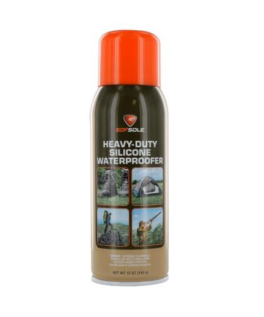 Sof Sole Unisex-Adult Silicone WATERPROOFER 12 OZ for Boots,Tents and Outdoor Gear, Black, 12-Ounce