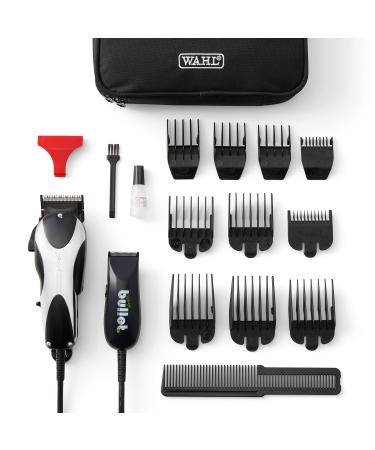 Wahl Professional Sterling 4 Clipper & Bullet Trimmer Combo - Premium Electric Hair Tools for Barbers - International Shipping Available - Buy Online on SooperMarket.com