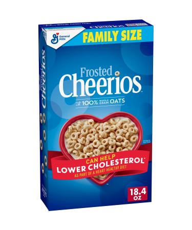 Frosted Cheerios Breakfast Cereal with Oats, Gluten Free, 18.4 oz 1.15 Pound (Pack of 1)