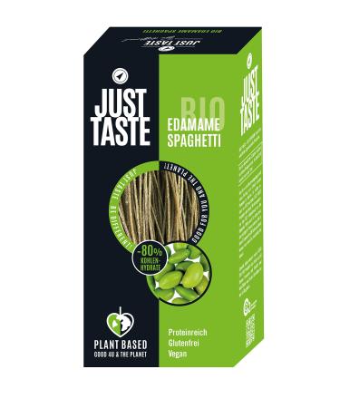 JUST TASTE Edamame Spaghetti The new ORGANIC vegetable pasta 250g (1 pack) 250 g (1 pack)