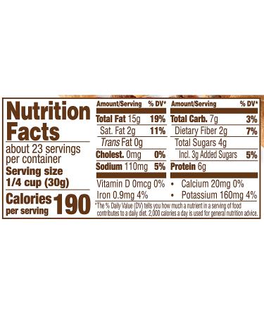 Fisher Snack Honey Roasted Mixed Nuts 24oz - Peanuts, Cashews, Almonds, Filberts, Pecans - 1.5lb Pack of 1 - Buy Online on SooperMarket.com