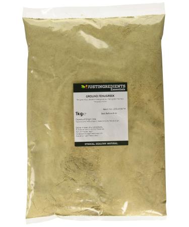 JustIngredients Essentials Fenugreek Ground 1 kg 11FG_1kg 1 kg (Pack of 1)
