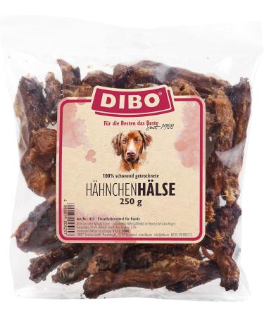 Dibo Chicken Necks for Dogs - 250g Natural Chew Snack (2 Pack) | Chemical-Free Quality Treats - Buy Online on SooperMarket.com
