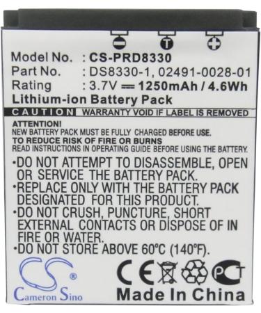 Buy Replacement Battery for Maginon DC-8300 DC-8600 DC-X DC-XZ6 | 1250mAh/3.7V | International Shipping Available - Buy Online on SooperMarket.com
