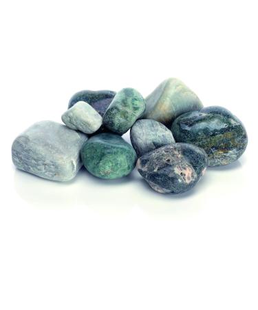 Biorb 46052 pebble set green - appealing aquarium decoration consisting of marble giant for the design of the substrate suitable for fresh water and sea water