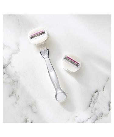 Gillette Venus Comfortglide with Olay Sugarberry Women's Razor: Metal Handle + 2 Blade Refills - Buy Online on SooperMarket.com