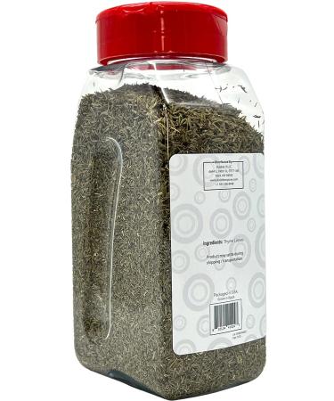 Premium Quality Thyme Leaves - 3 oz. | Non GMO, Kosher, Halal, Gluten Free | Dubble O Brand - Buy Online on SooperMarket.com