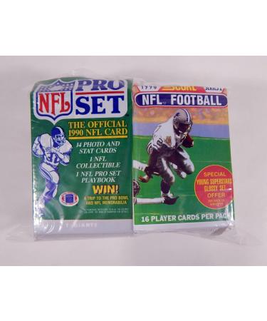 Vintage NFL Football Cards Sealed Wax Packs - Ideal for New Collectors - 300 Cards - Buy Online on SooperMarket.com