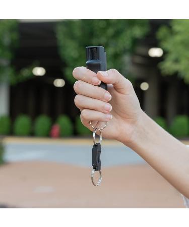 SABRE Pepper Spray 3-Pack: Maximum Police Strength OC Spray with Quick Release Keychain, Finger Grip for Accuracy, 25 Bursts, Multi Color - Easy to Carry and Use - Buy Online on SooperMarket.com
