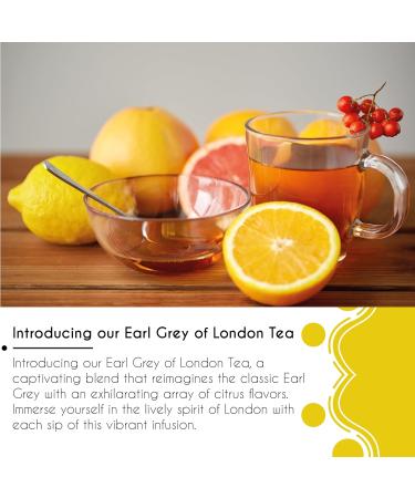 Thames Tea | Premium Flavoured Loose Leaf Tea | Citrus Earl Grey | Luxury British Tea Experience - Buy Online on SooperMarket.com