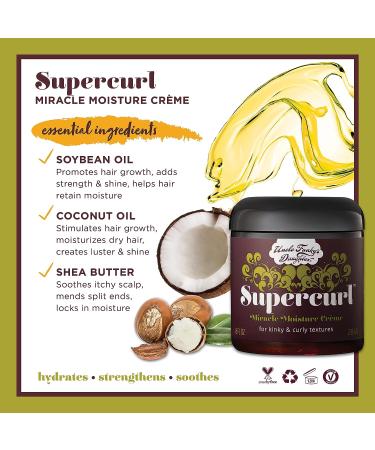 Uncle Funky's Daughter SuperCurl Miracle Moisture Creme 8 Fl Oz - Hydrating Curl Cream - Buy Online on SooperMarket.com
