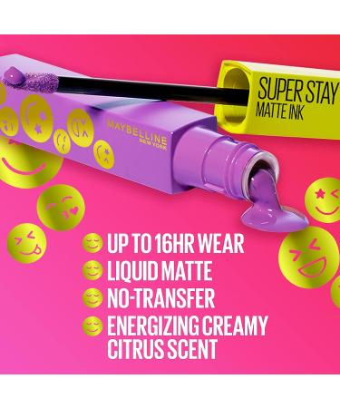 Maybelline Super Stay Matte Ink Lipstick in Motivator Red | Long Lasting & Transfer Proof Lip Makeup | Moodmakers Collection | 0.17 Fl Oz (Pack of 1) - Buy Online on SooperMarket.com