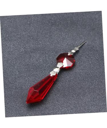 ABOOFAN 1 Crystal Ceiling Healing Chandelier Prism Chandelier Crystal Pendant Lighting Window Pendant Buckle As Shown 7.40X1.60X1.60CM - Buy Online on SooperMarket.com