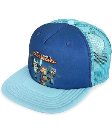 Minecraft Boys Creeper Face Snap Back Hat - Black/Green - Buy Online on SooperMarket.com