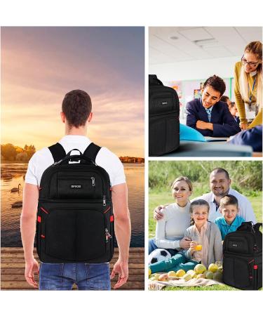 Insulated Cooler Backpack - Waterproof & Leak Proof - 30 Can Capacity - Keeps Food and Drinks Hot/Cold for 12 Hours - Red - Buy Online on SooperMarket.com