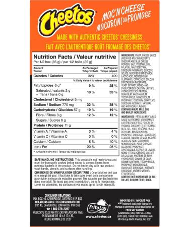 Cheetos Mac N Cheese Bold And Cheesy Flavour Pasta With Sauce 170 g Bold & Cheesy 170 g (Pack of 1) - Buy Online on SooperMarket.com
